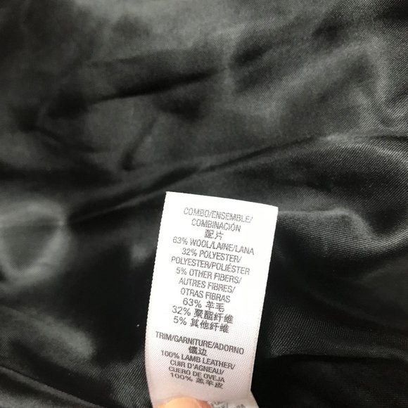 Juicy Couture down puffer with wool and lambskin detail - Picture 13 of 16